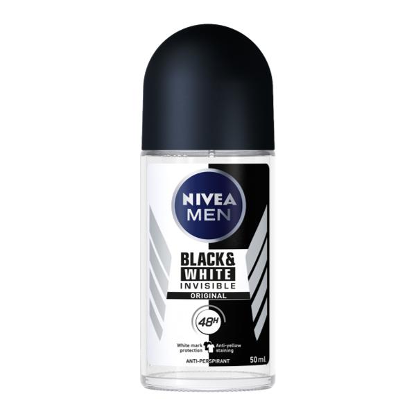 Nivea Men Black&White Roll On 50ml – Sauda Sulf